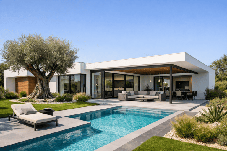 Maison contemporaine de 145 m² plain‑pied + Terrain de 1200 m² à Plaisance‑du‑Touch À partir de 494 900 € – Constructions du Midi 31