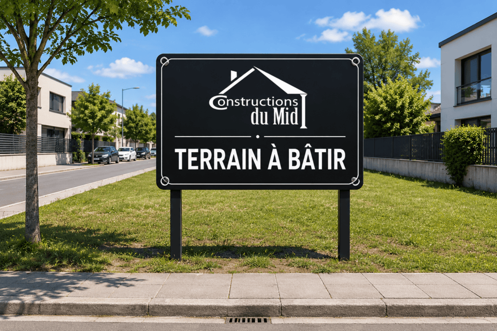 Terrain à bâtir à Balma (31130) de 1250 m² – À 382 500 €