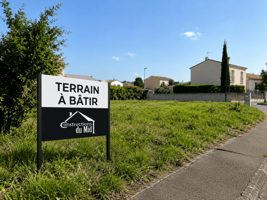 Terrain à bâtir à Quint-Fonsegrives (31130) – 800 m² – 218 000 €