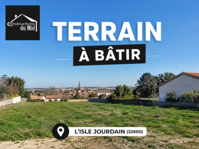 Terrain l'isle jourdain