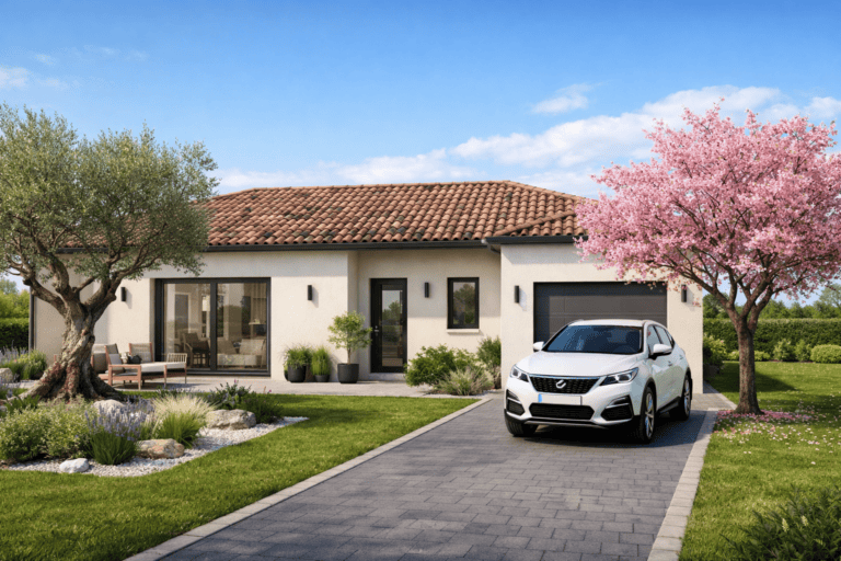 Maison neuve 97 m² + Terrain 600 m² à Villeneuve‑lès‑Bouloc – À partir de 299 900 € | Construction RE2020 | Constructions du Midi