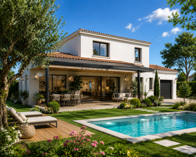 maison de 115 m² avec terrasse