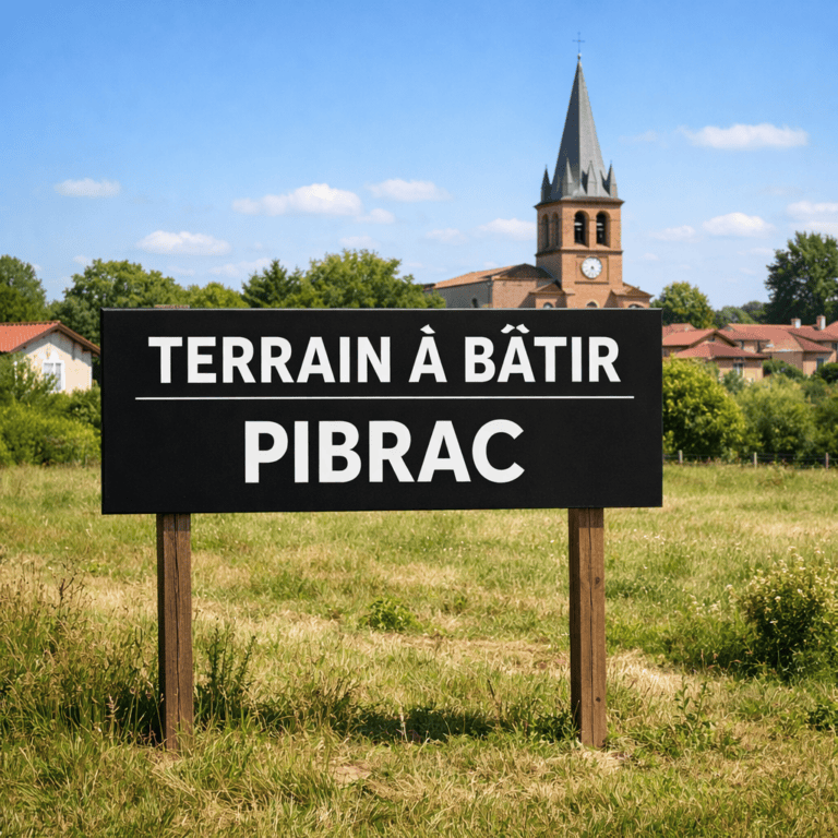 🌿 Terrain de 525 m² à Pibrac – À 189 000 € Constructions du Midi – Ouest Toulousain / Haute‑Garonne 31
