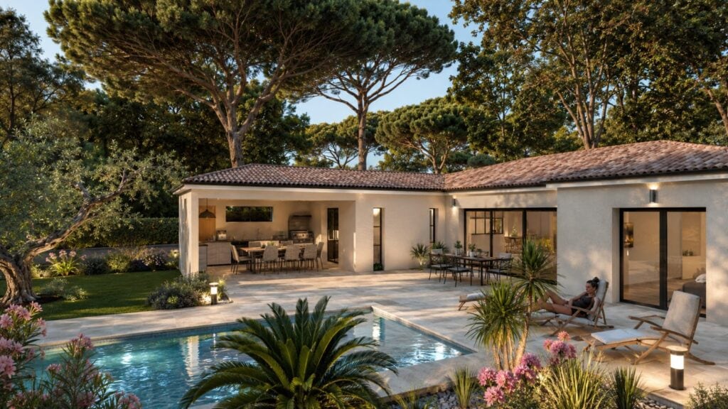 TERRAIN + MAISON DE 129 M2 A CARLUS