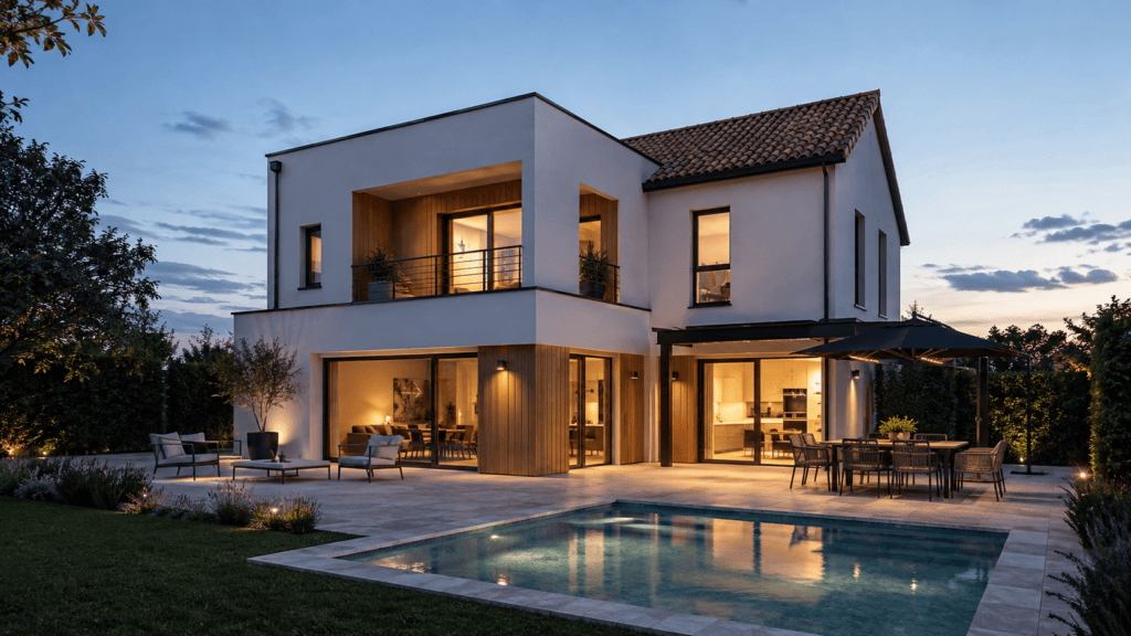 2026 08 17 05 etage 150m2 contemporaine piscine toit mixte