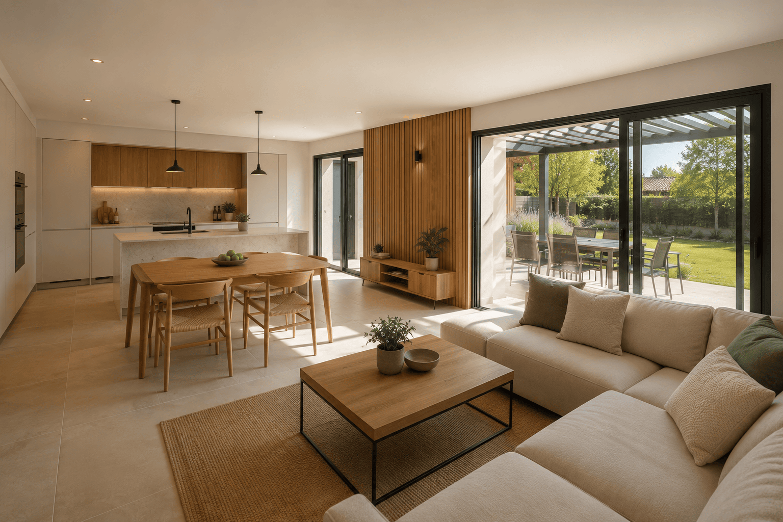 2026 08 27 02 maison A interieur sejour cuisine contemporaine