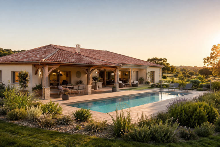 2026 08 12 02 plain pied 140m2 campagne piscine 1