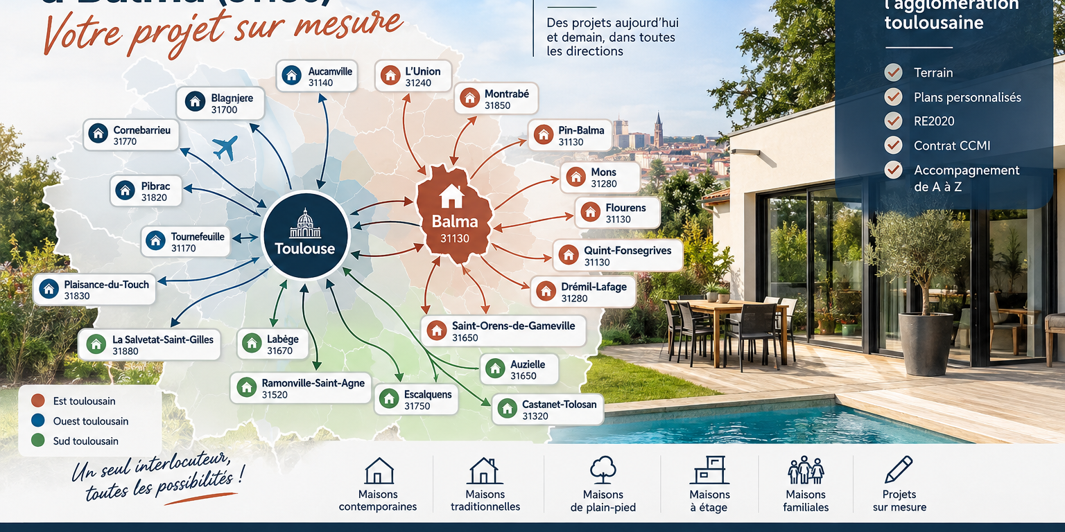 Constructeur de maison sur mesur balma