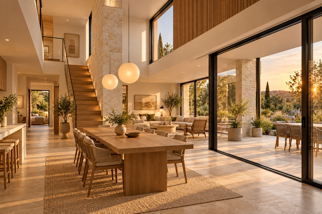 2026 10 22 06 maison C interieur espace de vie double hauteur